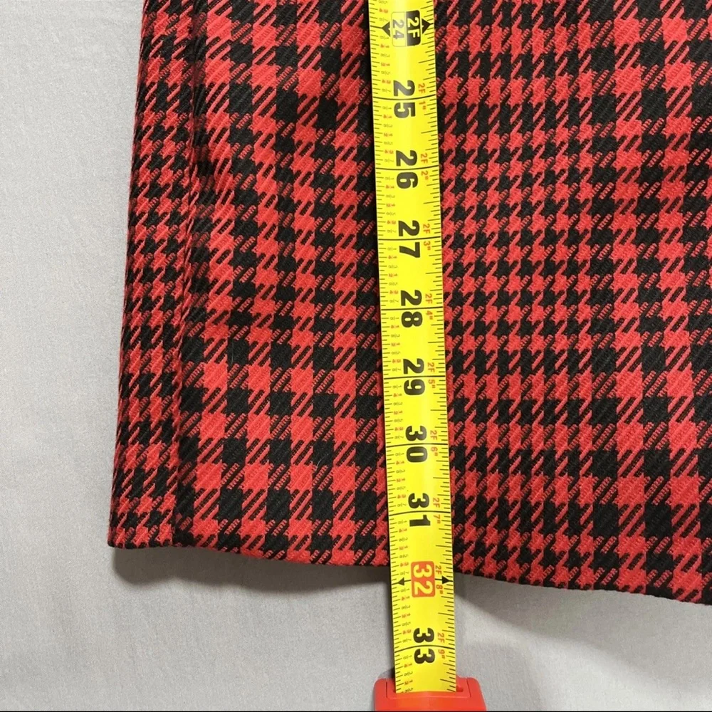 Zara Womens‎ Textured Weave Houndstooth Jumpsuit Romper Mini Blazer Dress Small